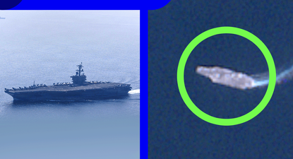 El portaaviones Abraham Lincoln es parte del despliegue de Estados Unidos en torno a Irán.