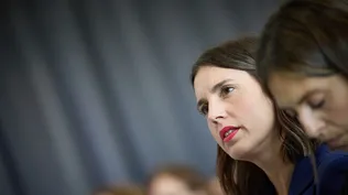 La dirigente de Podemos y exministra de Igualdad, Irene Montero.