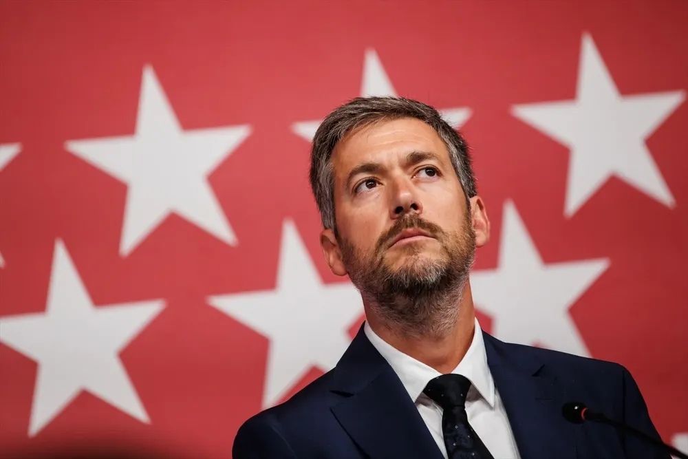 El consejero de Presidencia, Justicia y Administración Local y portavoz del Gobierno regional, Miguel Ángel García Martín.