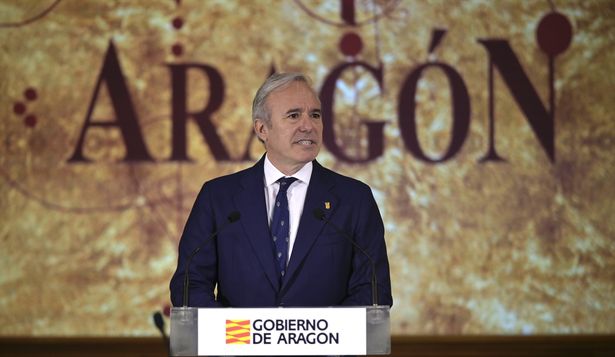 El presidente de Aragón, Jorge Azcón. EUROPA PRESS