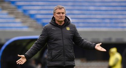 Diego Aguirre, técnico de Peñarol