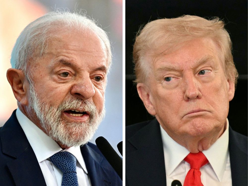 Lula - Trump - AFP
