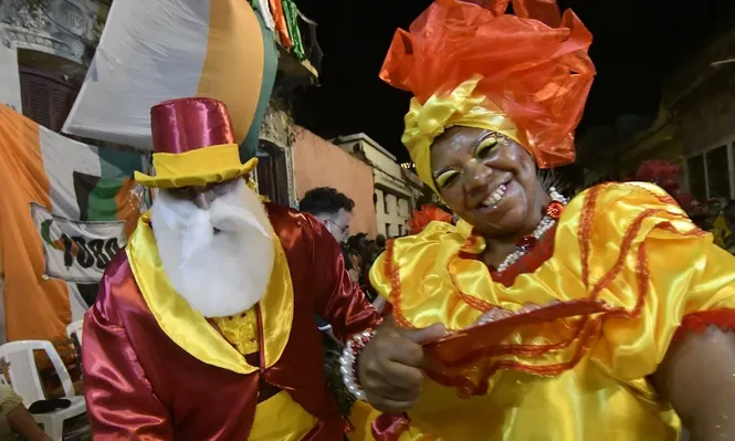 Comparsa Cenceribó en 2022.