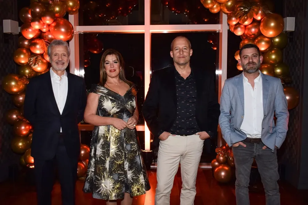 Ernesto Kimelman, Lourdes Rapalin, Sebastian Firpo y Matías Aliskevich