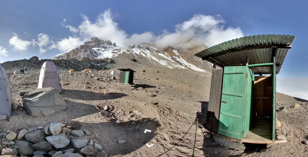 Campamento en glaciar Arrow, Kilimanjaro