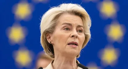 La presidenta de la Comisión Europea, Ursula von der Leyen.