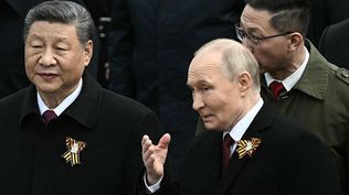 Xi acompañó a Putin en los años conmemorativos por el 80 aniversario de la derrota de la Alemania nazi.