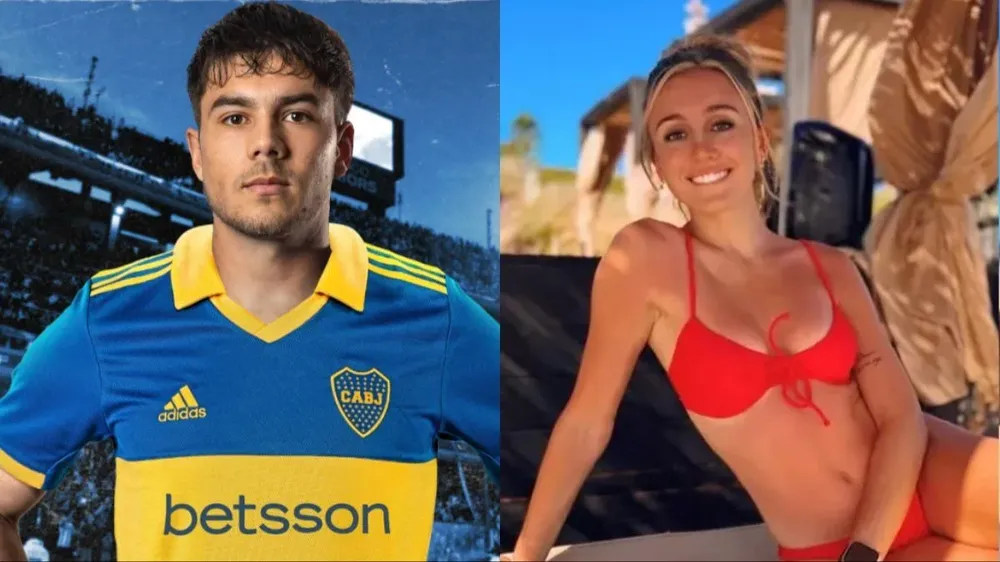 Morena Beltrán y Lucas Blondel