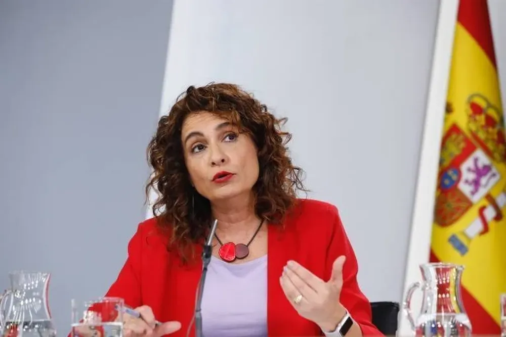 La ministra de Hacienda, María Jesús Montero.