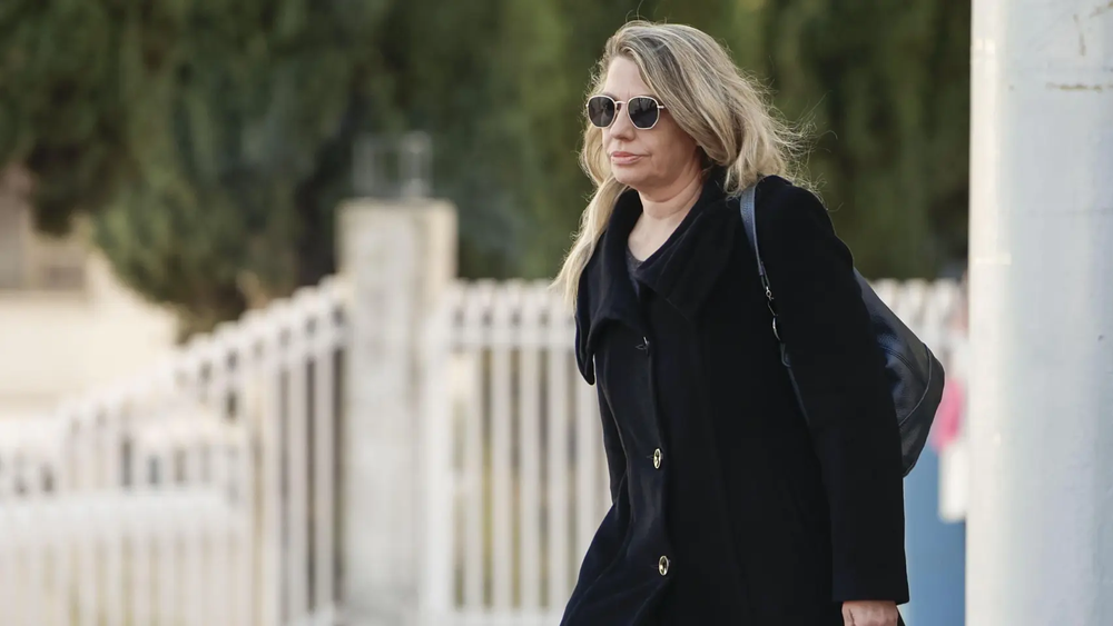 La asesora de Moncloa, Cristina Álvarez a su salida de los juzgados de Plaza Castilla.EFE