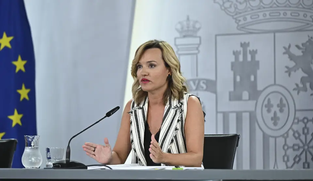 La ministra portavoz del Gobierno Pilar Alegría