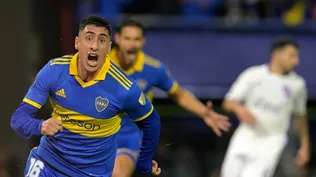 Miguel Merentiel es el goleador de Boca en la temporada Miguel Merentiel es el goleador de Boca en la temporada