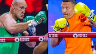 Tyson Fury y Oleksandr Usyk, boxeo de pesos pesados