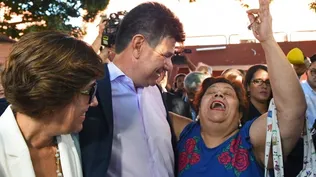 El candidato liberal Efraín Alegre