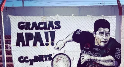 Bandera para Andrés Aparicio