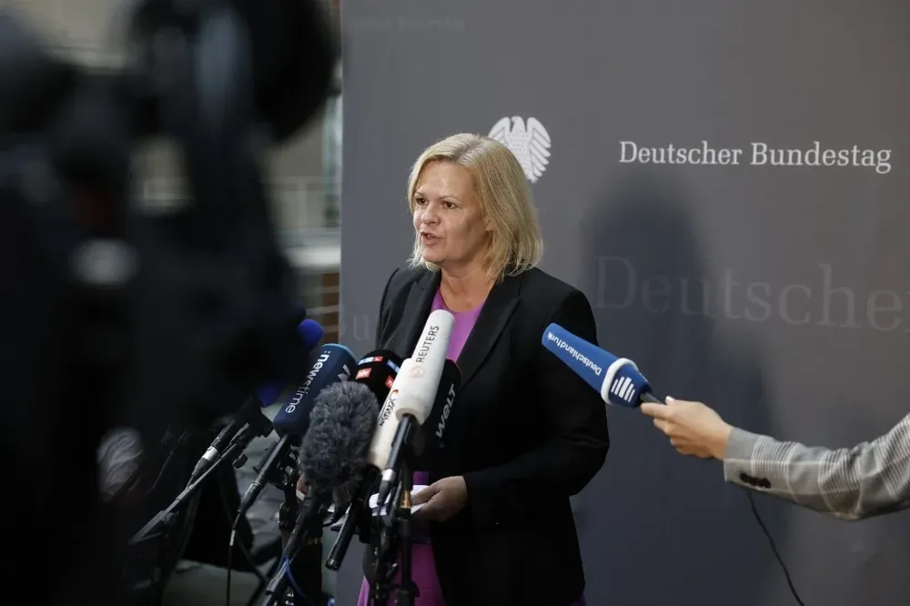 El anuncio, realizado este miércoles, estuvo a cargo de la ministra del Interior, Nancy Faeser.