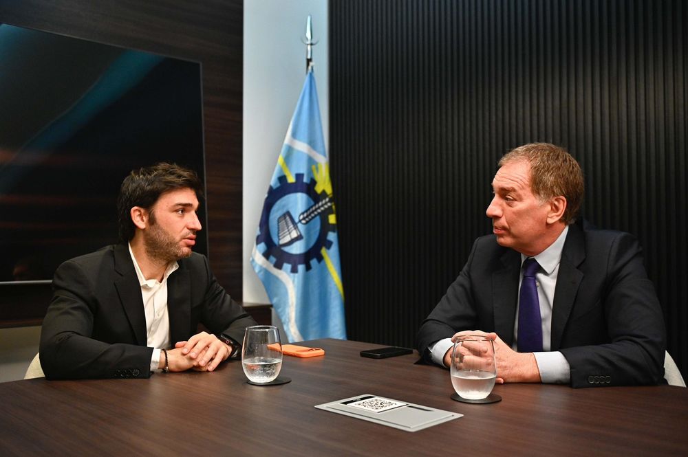 Ignacio Torres y Diego Santilli.