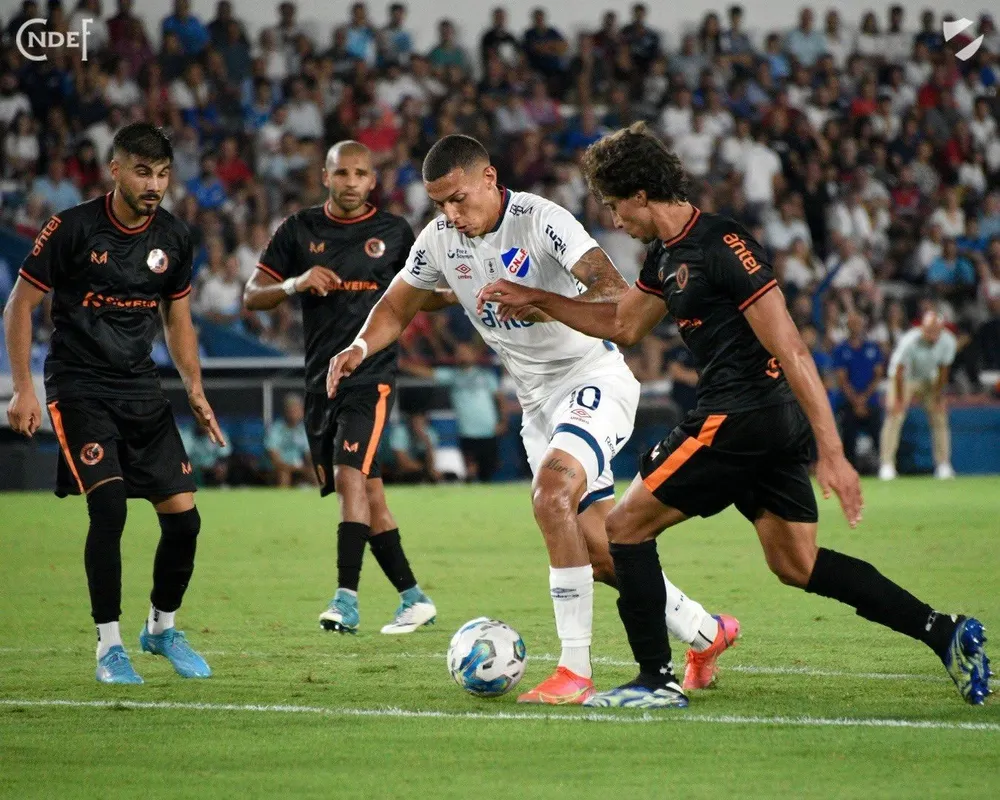 Franco Fagúndez, contra Cerro Largo