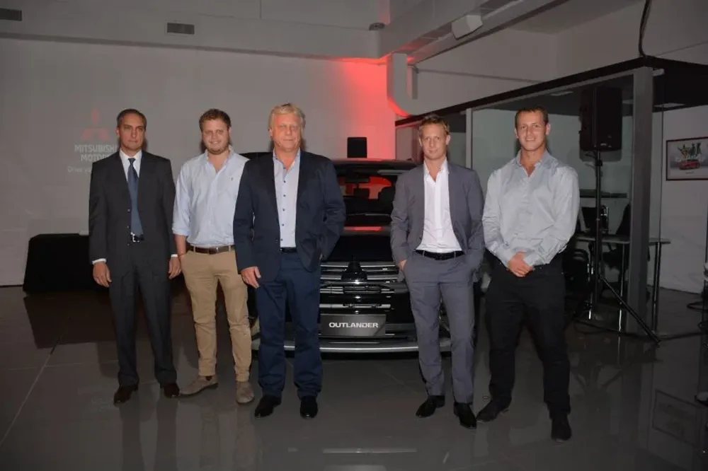 Federico Guarino, Diego, Alfredo, Richard y Brian Lempert