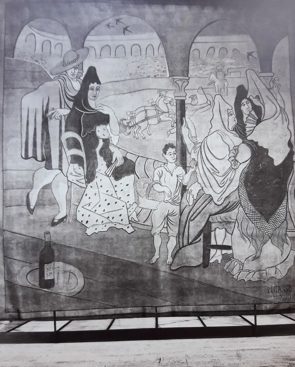 Bocetos para el Sombrero de tres picos de Picasso