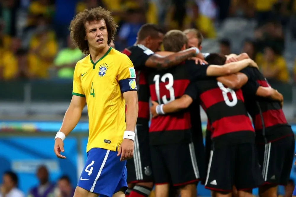 Una de las mayores humillaciones en la historia de Brasil, la derrota 7-1 ante Alemania en la Copa del Mundo de 2014 en Belo Horizonte