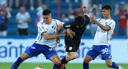 Agustín Dos Santos y Julián Millán en Nacional