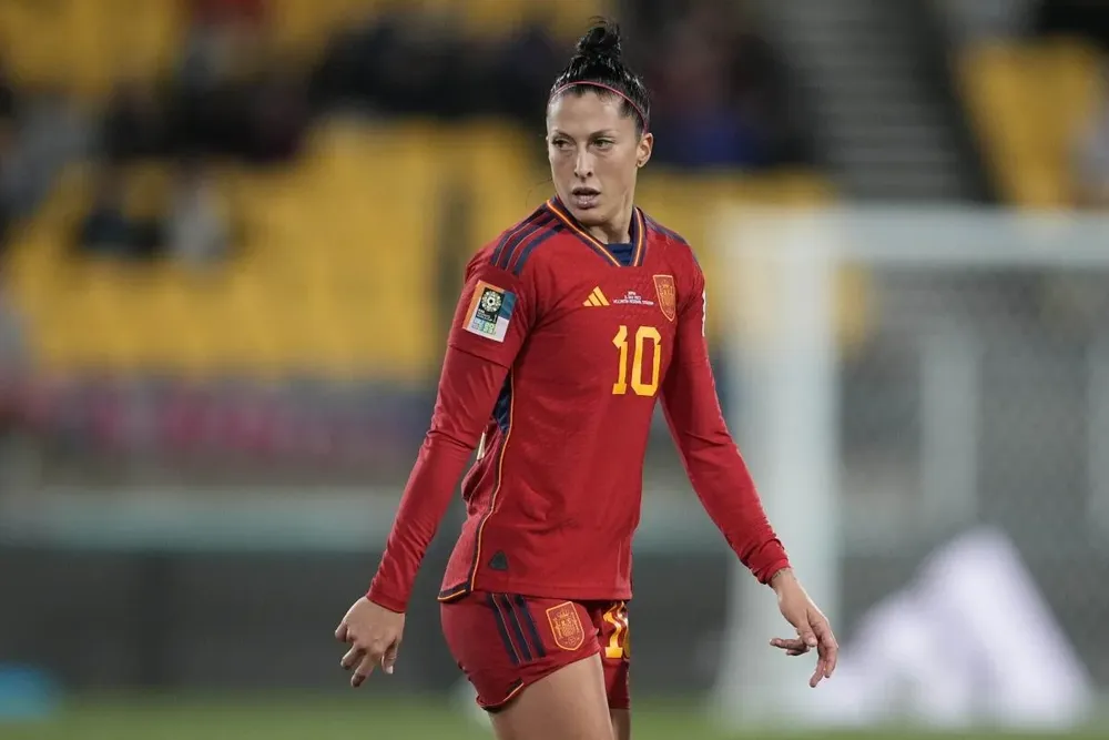 Jenni Hermoso, jugadora de la selección femenina de fútbol de España.