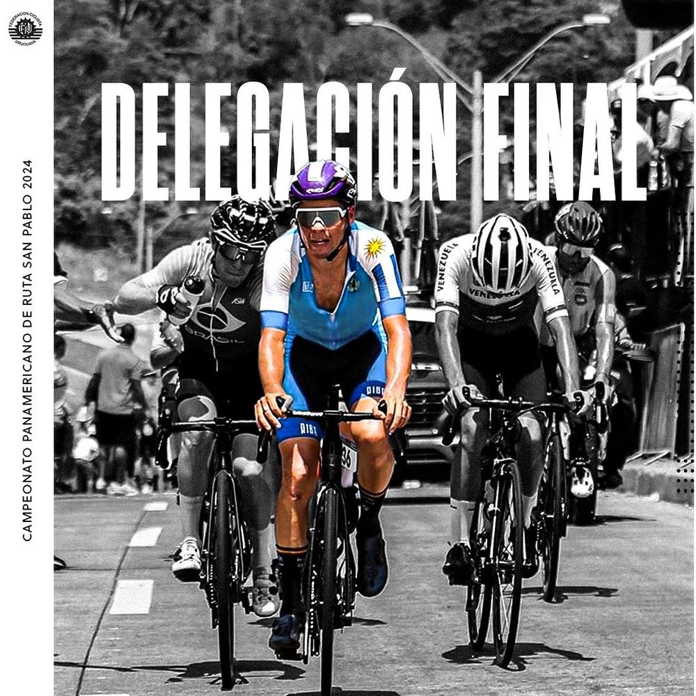 Ciclistas uruguayos confirmados para el Panamericano de Ruta de Brasil