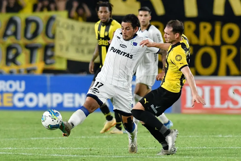 Marcelo Meli en la final contra Peñarol