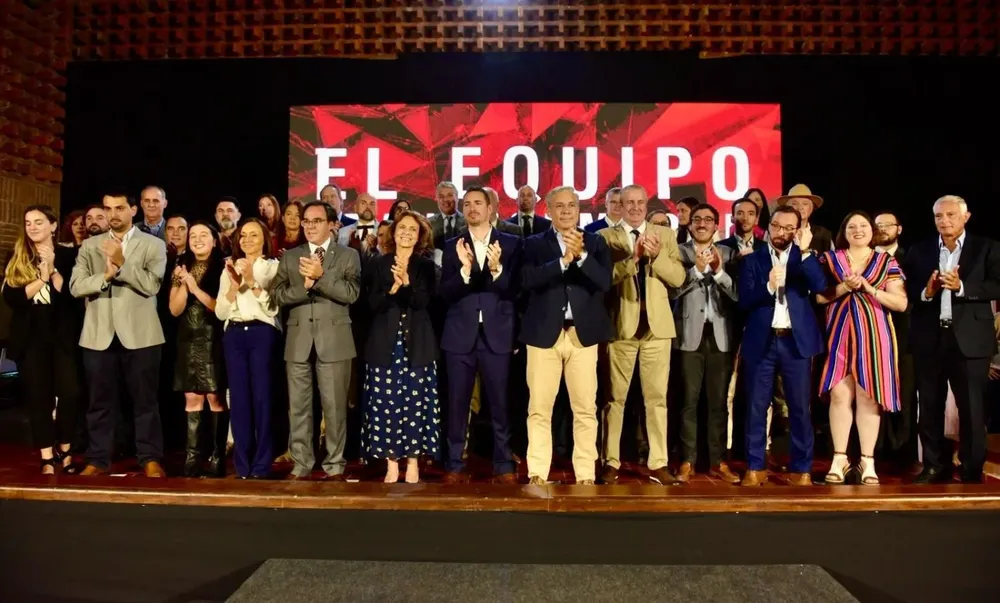 Presentación del equipo de Robert Silva de cara a las elecciones internas