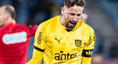 El festejo de Gastón Ramírez