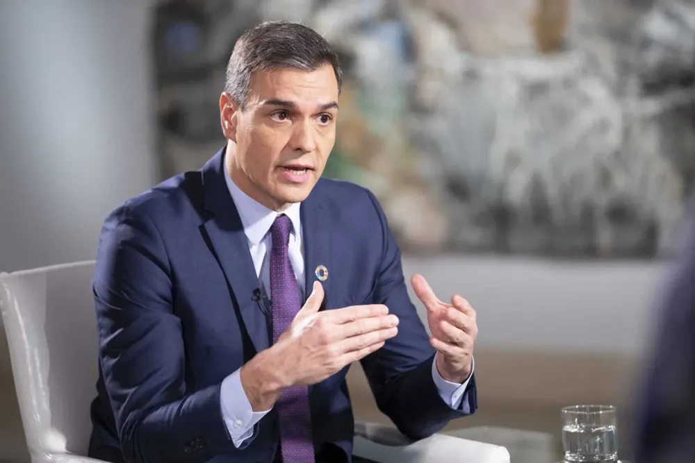 Pedro Sánchez, presidente del Gobierno.