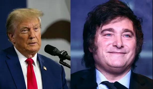 Donald Trump llamó a Milei para felicitarlo por el triunfo en las elecciones