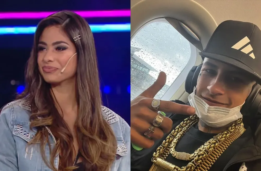 Daniela Celis y L-Gante