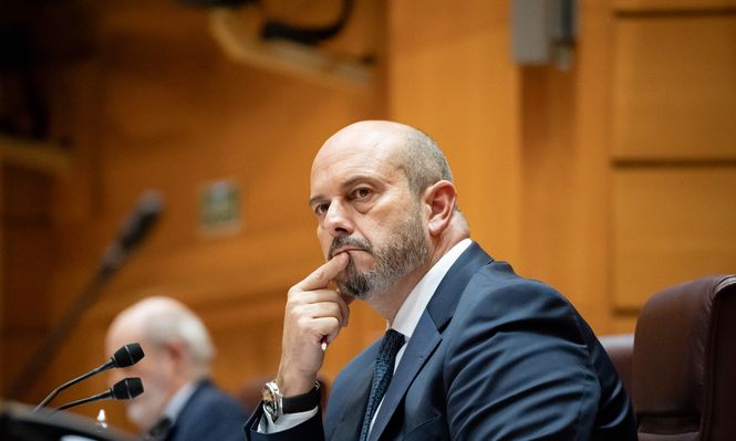 El presidente del Senado, Pedro Rollán.