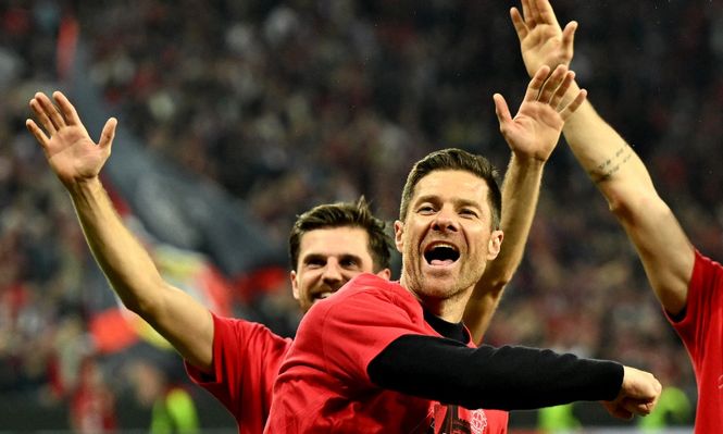 Xabi Alonso, entrenador de Bayer Leverkusen