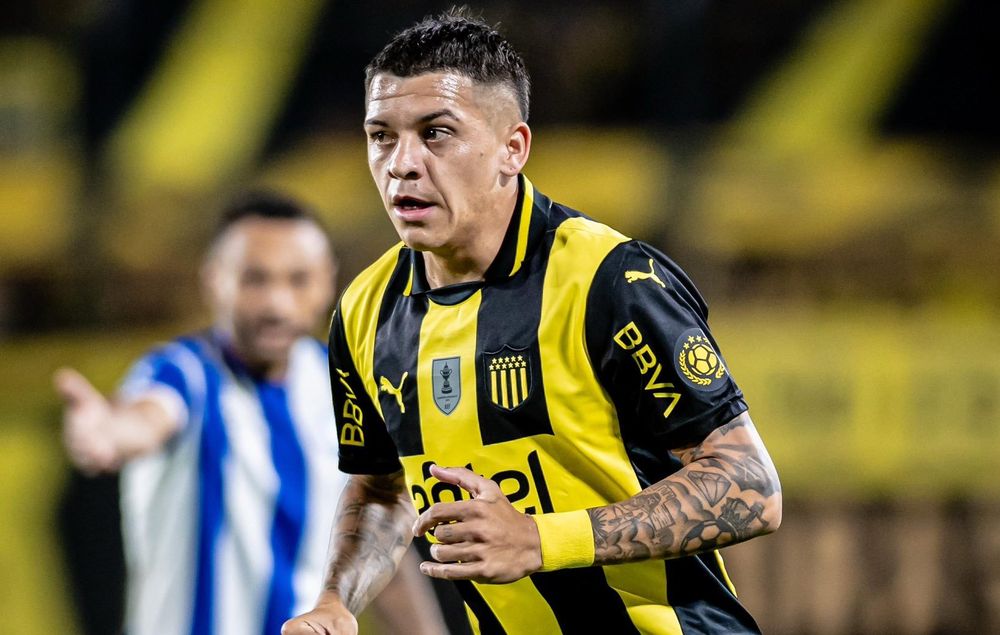 Diego García en Peñarol vs Cerro Largo