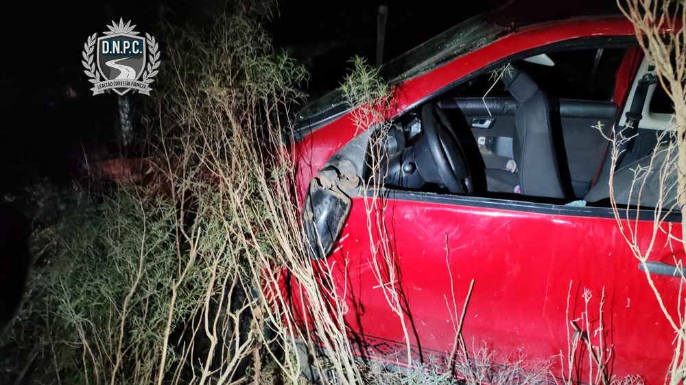 Así terminó la camioneta que volcó&nbsp;