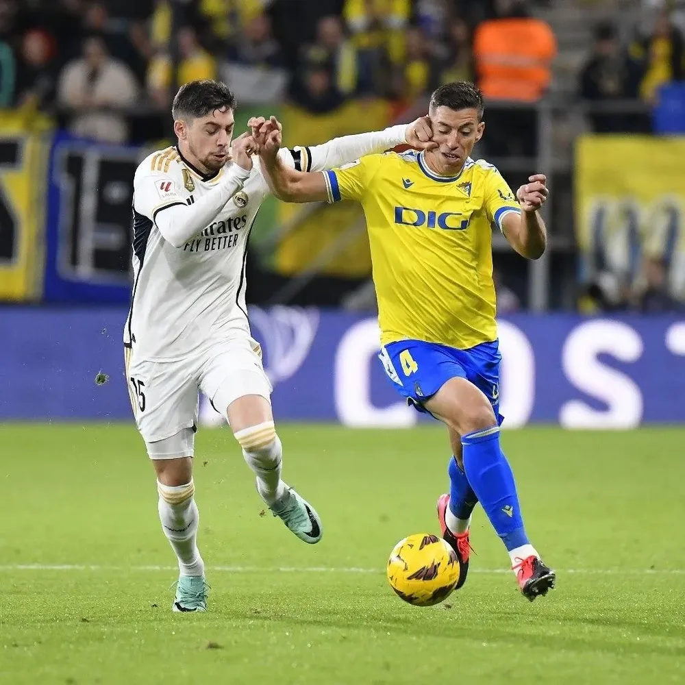 La foto de Federico Valverde que subió Cádiz