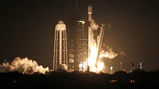 Así fue el despegue de la nave a bordo de un cohete de SpaceX