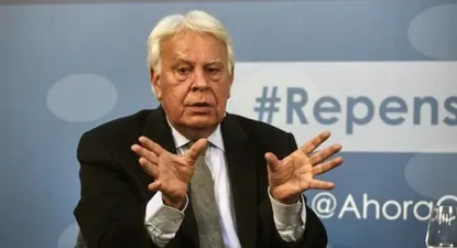 Felipe González, ex presidente de España.