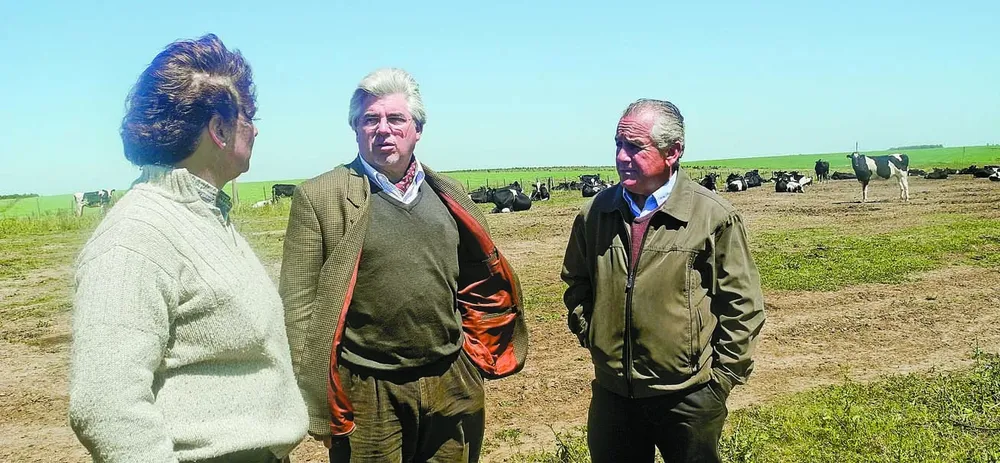 Aguerre en el campo de recría