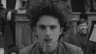 Timothée Chalamet​ en The French Dispatch, de Wes Anderson