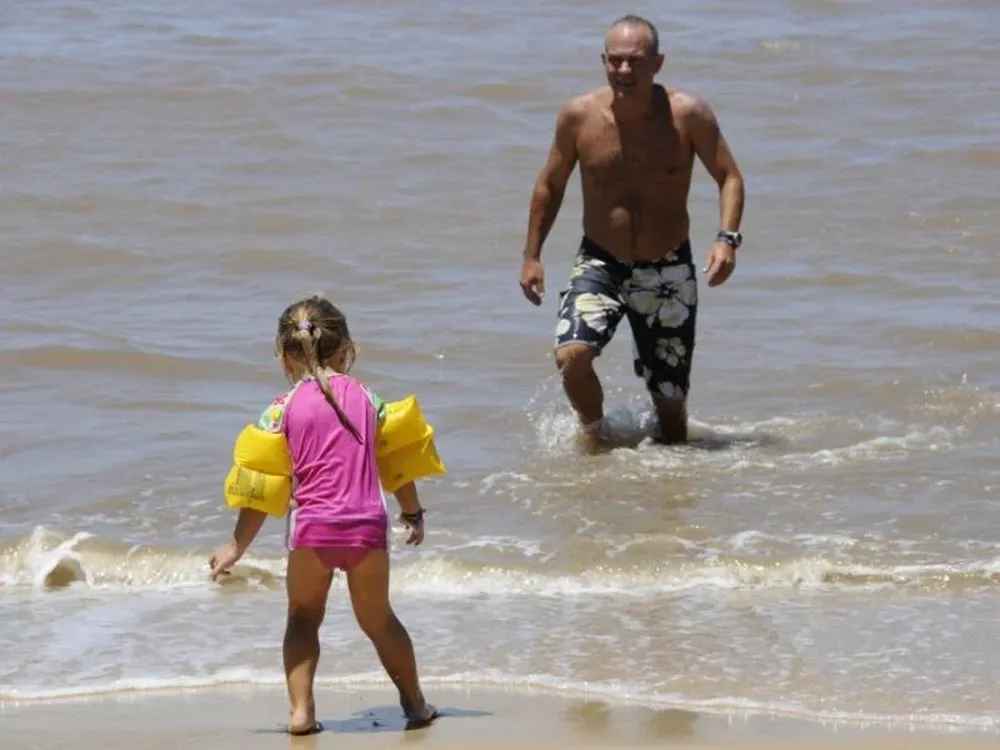 Playa de Montevideo. Archivo