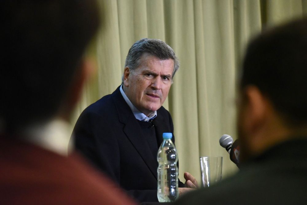 Pedro Bordaberry en rueda de prensa