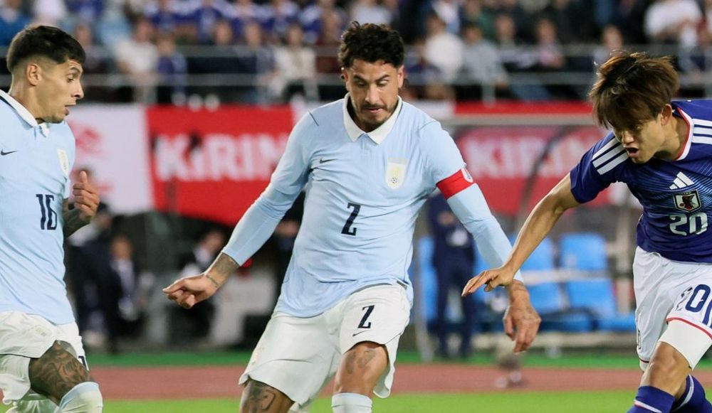 José María Giménez ante Japón