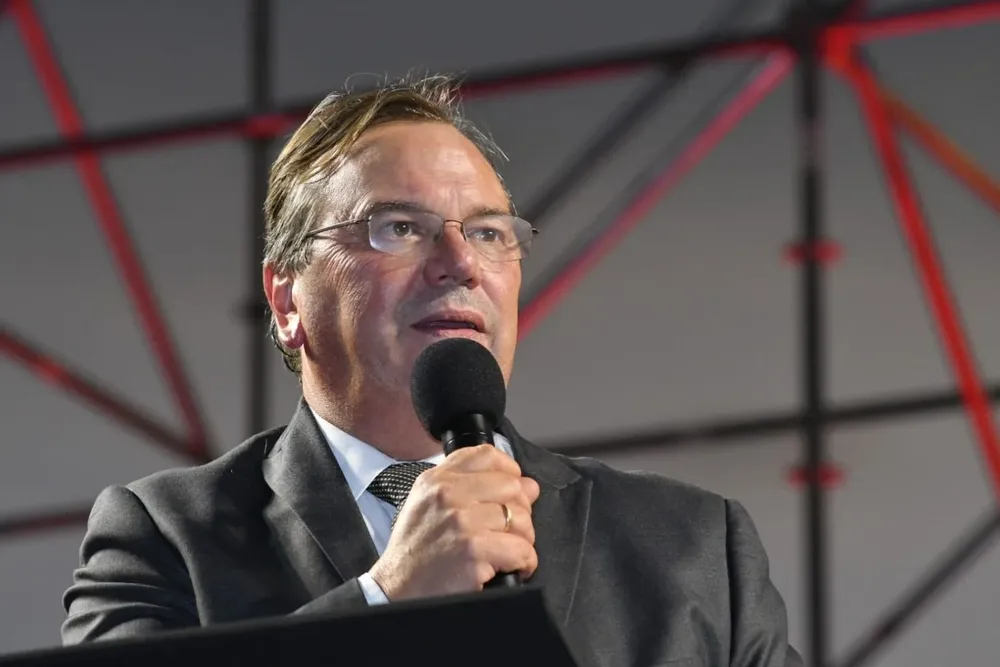 José Luis Falero, ministro de Transporte