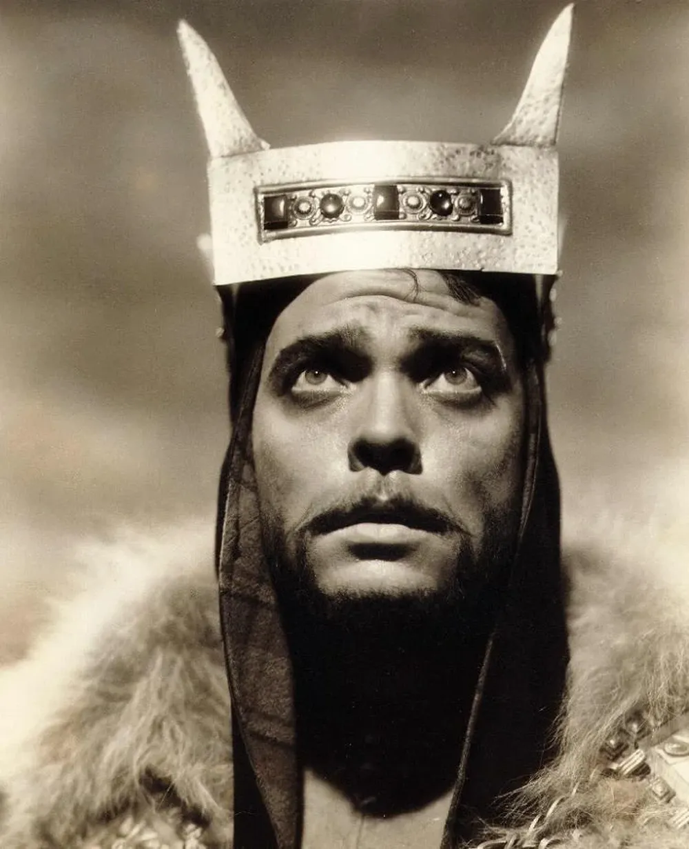 Orson Welles como Macbeth