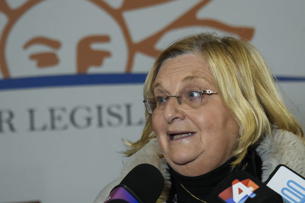 Graciela Bianchi, senadora del Partido Nacional. Archivo