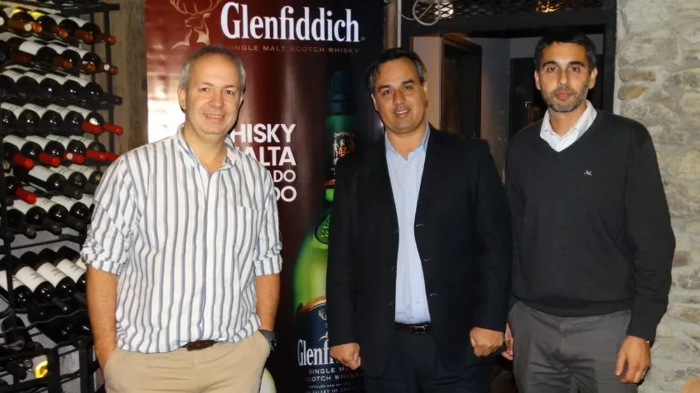 Sebastián Barcos, José Burger y Andrés Angulo